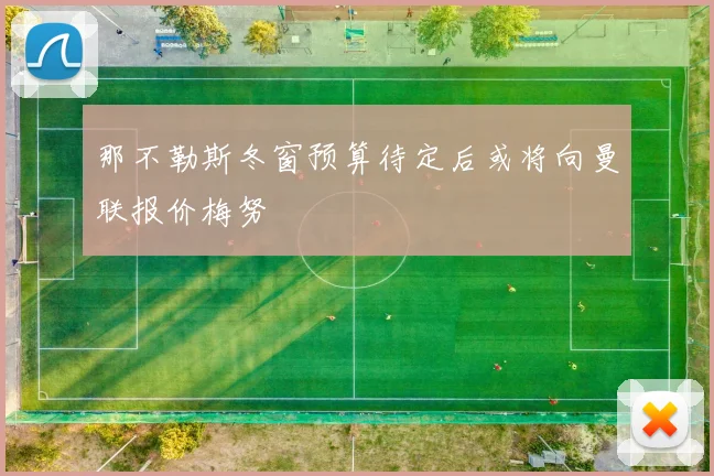 那不勒斯冬窗预算待定后或将向曼联报价梅努