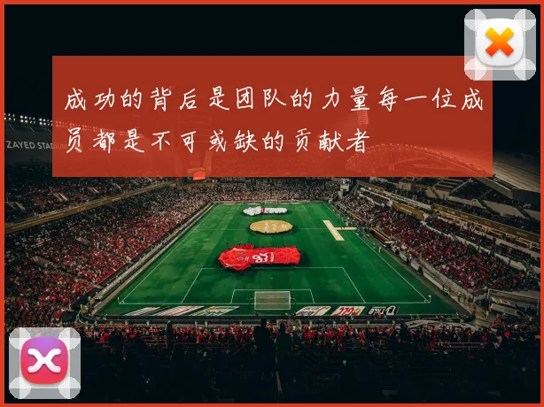 成功的背后是团队的力量每一位成员都是不可或缺的贡献者